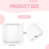 20 Pieces Acrylic Press on Nail Case Storage, Clear Press