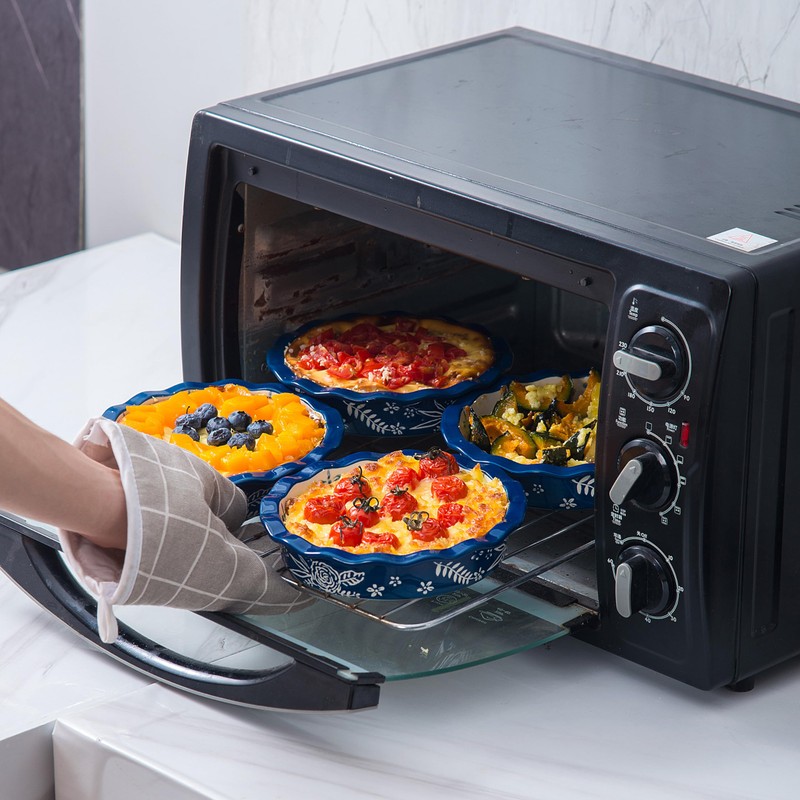 Wisenvoy Mini Pie Pans Ceramic Pie Plate Pie Pan Pie