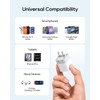 CUKTECH 40W GaN Fast Charger 2-Pack, USB-C Mini Wall Charger