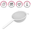 Metaltex 111618 Plastic Kitchen Sieve White 18 cm