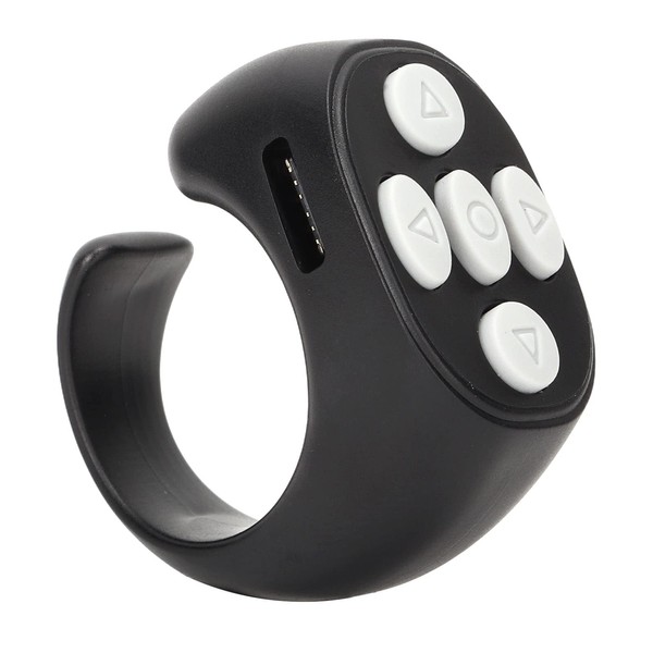Upgrade Bluetooth Remote Control Page Turner, Video Scrolling Ring and