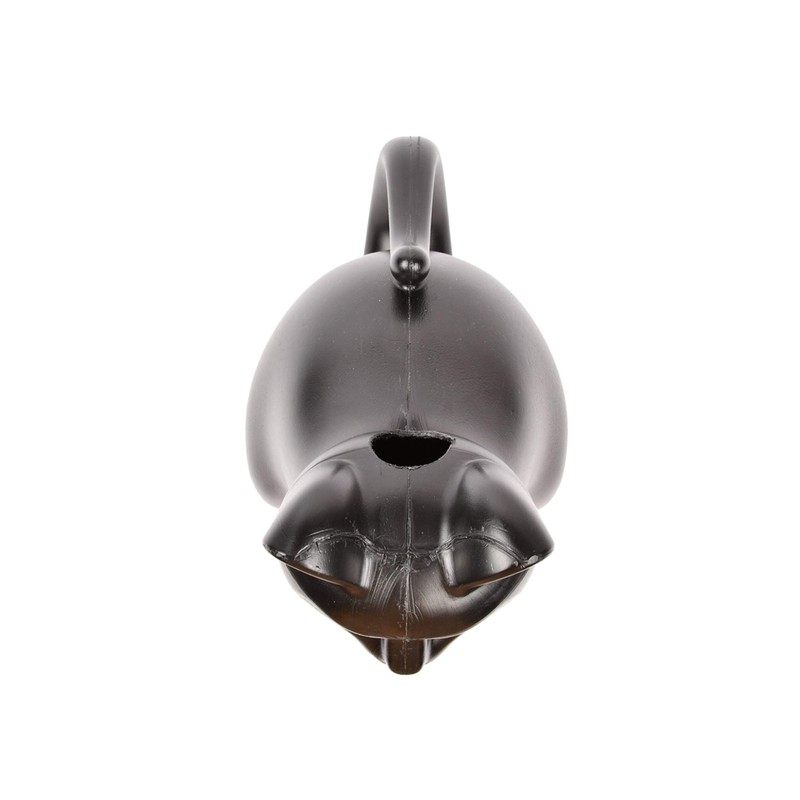 Esschert Design Cat Watering Can, Plastic, Black