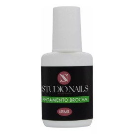 Studio Nails Resina Extra Adherente En Brocha Para Uñas Pegamento