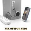QOFOWIN Mini 2-in-1 USB Bluetooth Receiver,Bluetooth 5.4 Wireless Audio Adapter