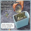 Hushee Set of 26 Grease Container for Kitchen with 25