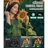 YBB Camara Digital 5K 75MP con WiFi y Pantalla Abatible
