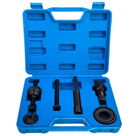 SUGOOE Power Steering Pump Pulley Puller Installer Tool Set Puller Remover Installer Tool Kit Compatible for Ford, GM, and Chrysler - Blue