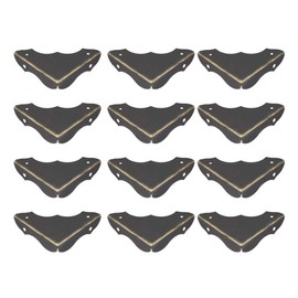 sourcing map Desk Corner Protector Table Edge Protector Cover Metal 40 x 40 x 9 mm Set of 12