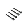 Du-Bro 164 10-32 x 2" Nylon Wing Bolt (4-Pack)