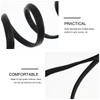 FRCOLOR Spiral Lock Hair Tie Dreadlock Accessory PU Leather Long