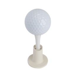 Set of 3 - Country Club Elite Golf Practice Mat Tees - Turn & Lock Rubber Tee Holder Plus Plactic Adjustable Height Tee - Replacement Tee Can Use with Most Range Driving Turf Mats