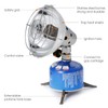 TOMSHOO Portable Gas Heater with Emergency Blanket and 4 Clips