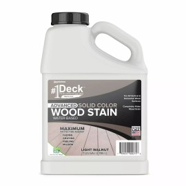 Saversystems #1 Deck Wood Deck Paint and Sealer - Advanced Solid Color Deck Stain for...