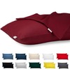 Flowen Pillow Covers, Decorative Pillows for Sofa/Bed, Premium Cotton Sateen,
