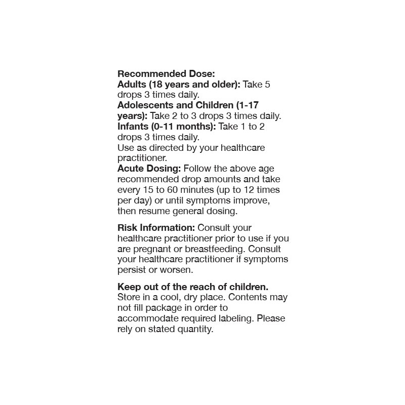 UNDA 1 Numbered Compounds | Homeopathic Preparation | 0.7 fl.