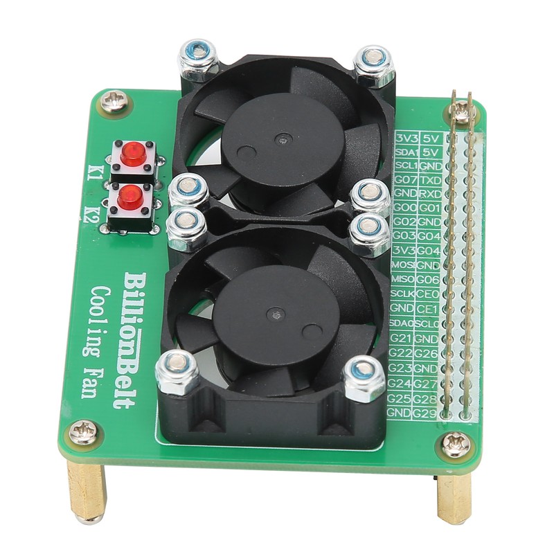Cooling Fan SingleChip Computer Accessory Replacement for Raspberry Pi 3B