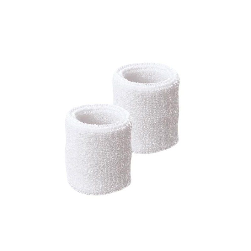 Artec 18765 Plush Terry Cloth Wristband, White