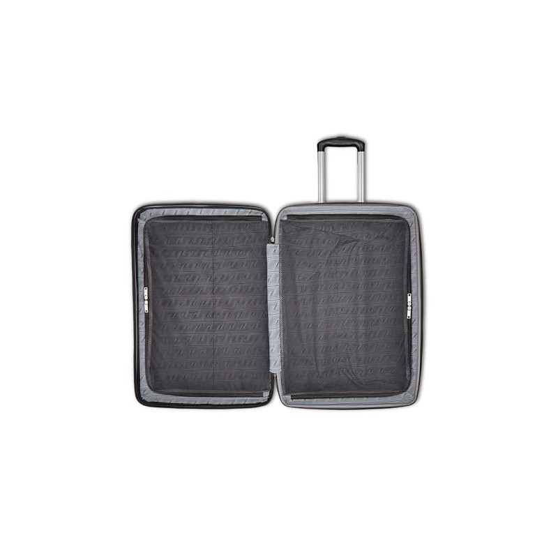 Samsonite Alliance SE Hardside Luggage with Spnner Wheels, Silver, Medium