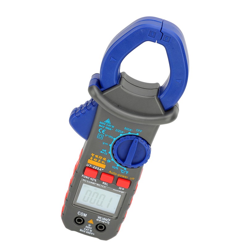 Digital Clamp Multimeter AC Volt Amp Meter Tester Intelligent High