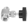 Stainless Steel BSPP Female Thread Straight Needle Valve for Water
