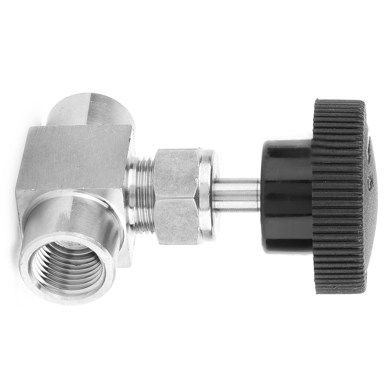 Stainless Steel BSPP Female Thread Straight Needle Valve for Water