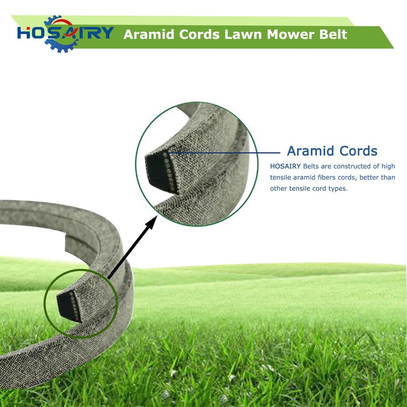 HOSAIRY Lawn Mower Deck Belt for MTD 754-0371A 954-0371A LT-15