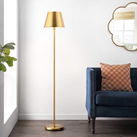 Safavieh Lighting Collection Asher 60-inch Brass Iron Floor Lamp (LED Bulb Included) FLL4094A