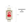 LIVELIFEBETTER® Electrical Safety Inspection (PAT Testing) Mini (PP) Tag and