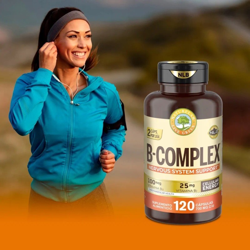 Complejo B Sistema Nervioso 120 Cps De 700mg B-complex Sin