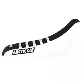 Enjoy Mfg Arctic Cat 50 90 Gripper Seat Cover  2002 - 2005 WHITE/BLACK/WH