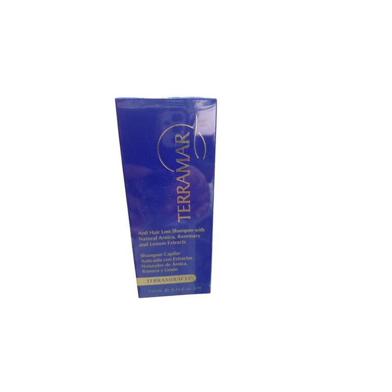 Terramar TerraMiracle, Set Anticaída con Champú, Gel y Tratamiento, con