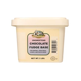 Bakedale Unsweetened Cocoa Fudge Base, Use in Baking, Chocolate Fudge Frosting, Icings, Buttercream, Ice cream making, and mcuh more