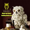 BDYDT Animal Magic Owl Flower Building Blocks Set，Suitable for Adults