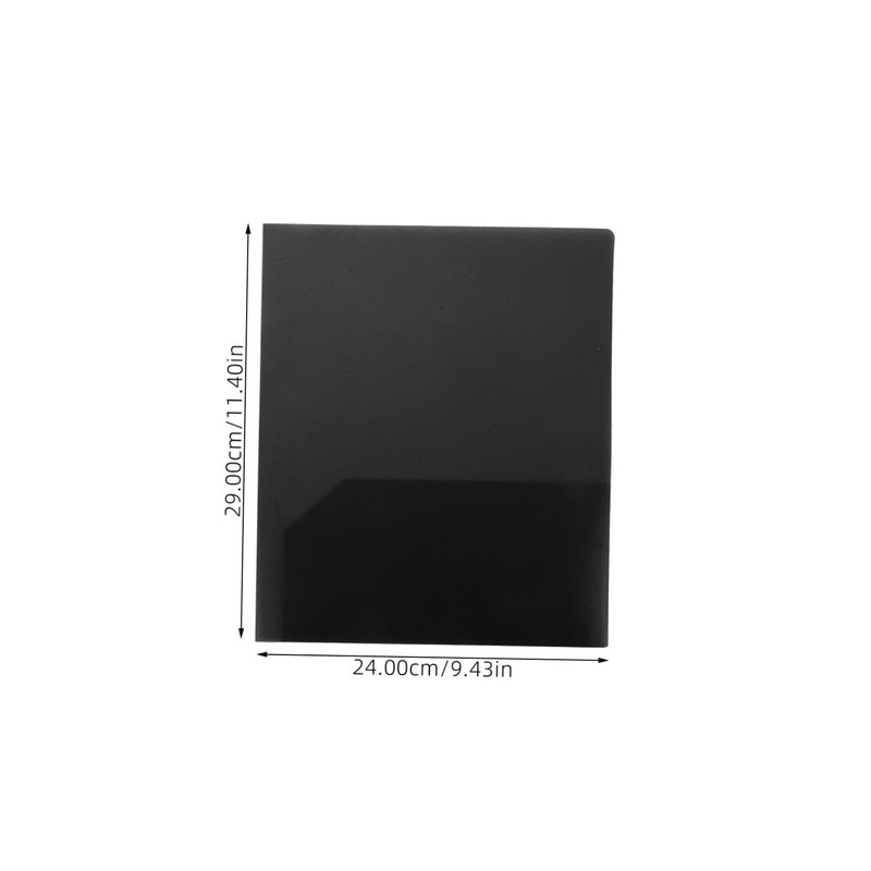 Operitacx Heavy Duty Plastic Folders Aesthetic School Supplies 2 Pocket