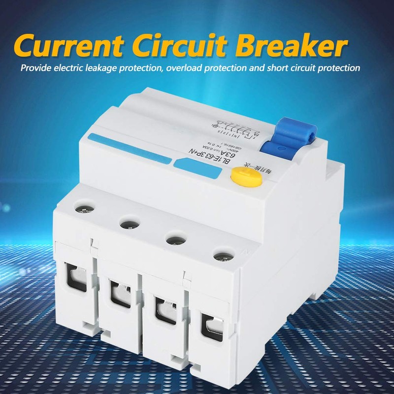 Miniature Circuit Breaker BL1E-63 3P + N 63A Leakage Air