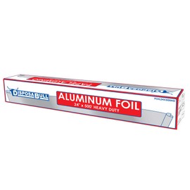 DisposaBull - 24" x 500' Heavy Duty Aluminum Foil Roll, Each
