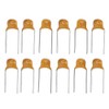 1000Pcs Ceramic Capacitor InLine Monolithic 4.7UF Pin Pitch 5.08MM DC50V
