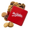 Mrs. Fields 24 Nibblers Bite-Sized Cookies Signature Tin - Assorted