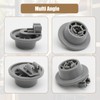 8Pcs Dishwasher Lower Wheel Assembly 611475 Replacement for Bosch Lower
