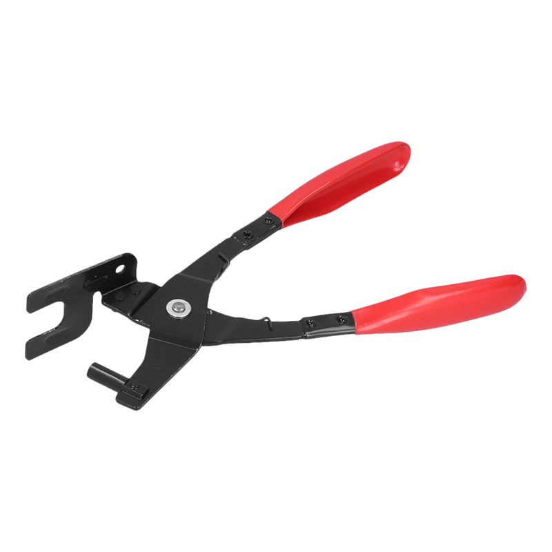 Iron Exhaust Pipe Rubber Pad Removal Plier 25 Degree Offset