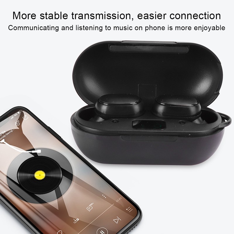 H6 Bluetooth Wireless Sports Earbuds TWS5.0 Mini Portable InEar Earphones