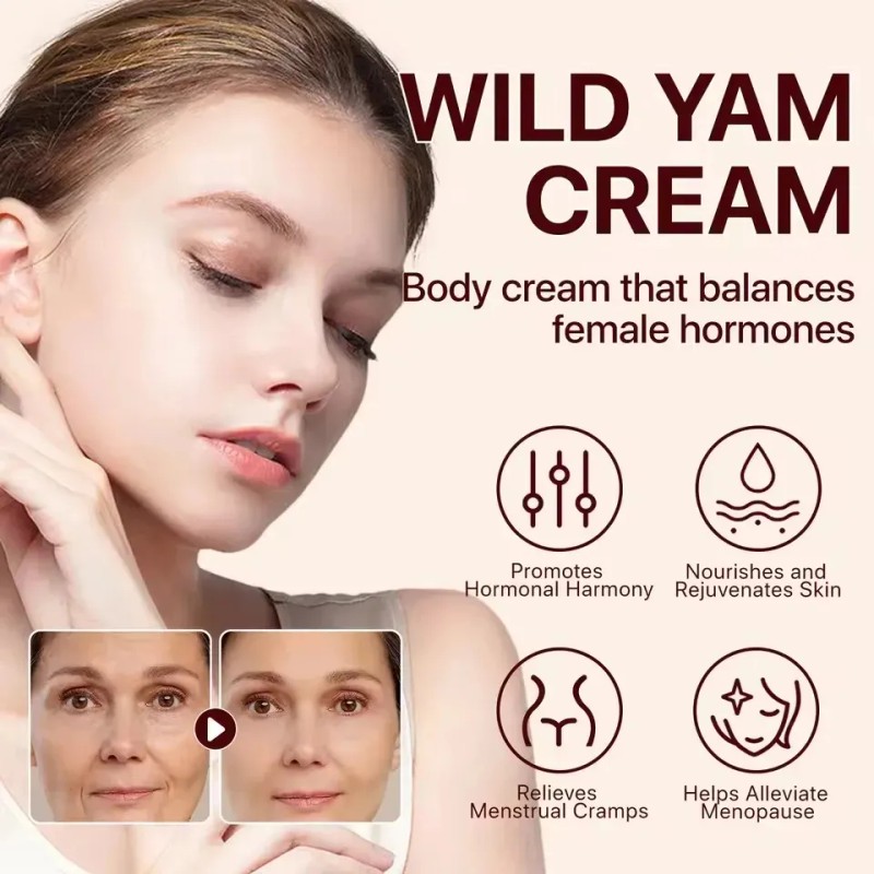 Crema Menopasia Ayuda Equilibrio Hormonal Reduce Sudoración Madura Día Noche
