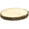 Log Slice Cakestand 26-30cm | Wooden Rustic Slab | Wedding