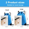Waterproof Drawstring Backpack - Durable Gym Sackpack for Sports, Hiking,