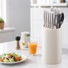Universal Knife Block Holder for Kitchen, WELLSTAR Knife Stand without