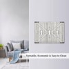 Spshian Decorative Switch Plate Covers Rustic Wooden White Barn Doors