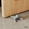 Umbra Buddy - Tope de puerta, resistente y flexible, acabado