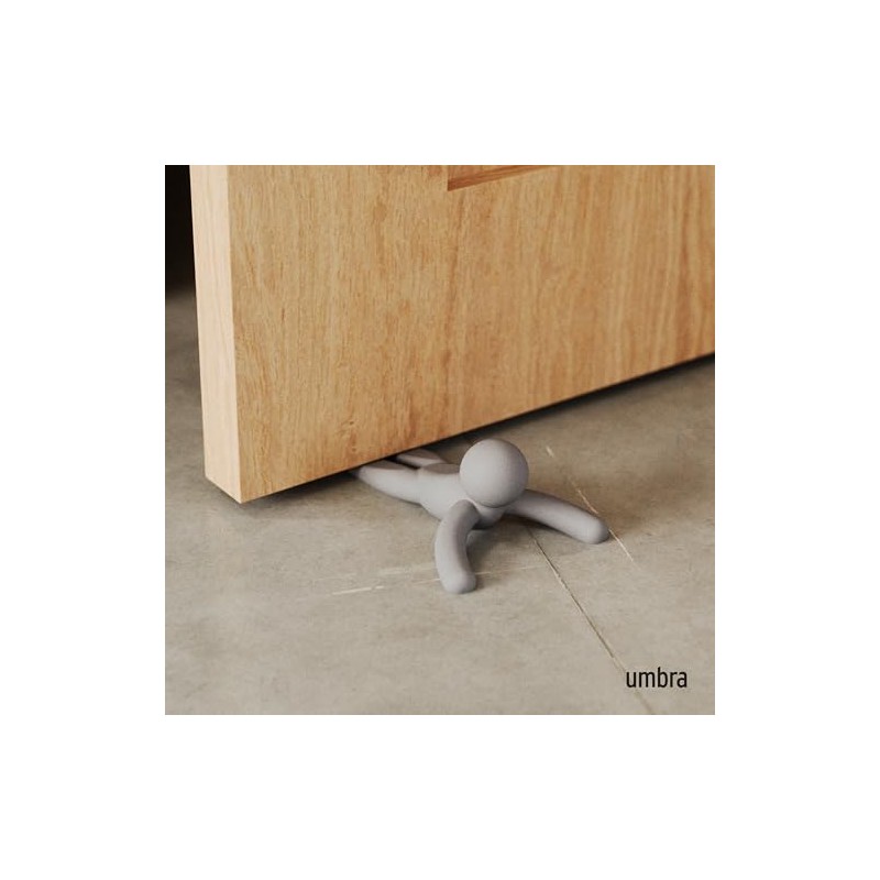 Umbra Buddy - Tope de puerta, resistente y flexible, acabado