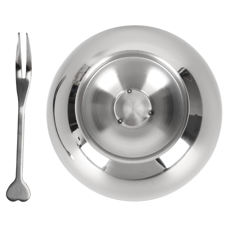 4Pcs Stainless Steel Dessert Bowl Multi Functional Drop Resistant Rustproof