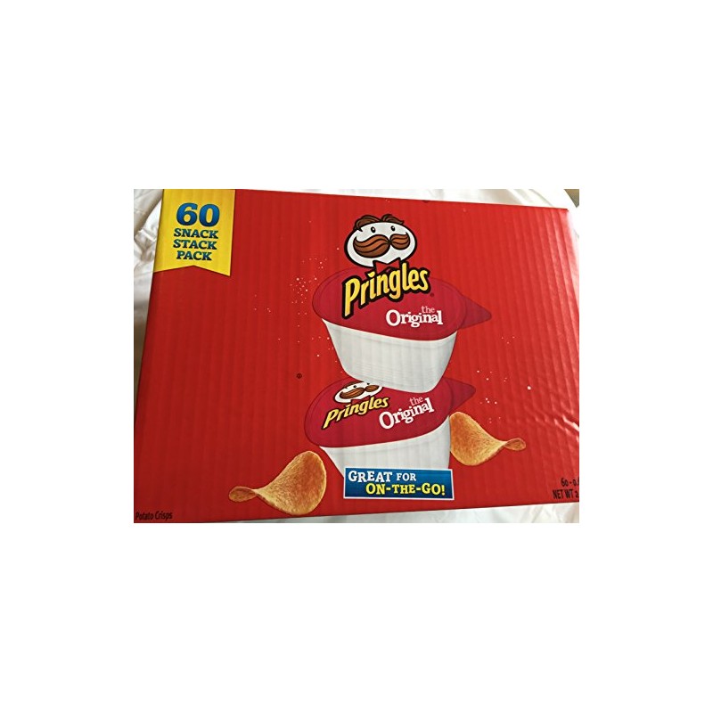 Pringles Original Snack Pack Tubs 60-0.67oz